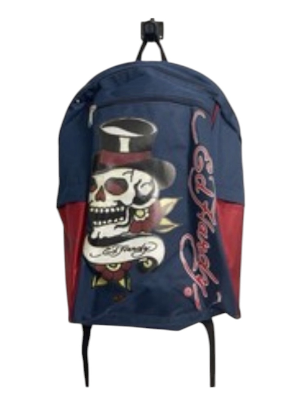 Ed Hardy Navy, Red & White Skull Graphic Backpack - NWT